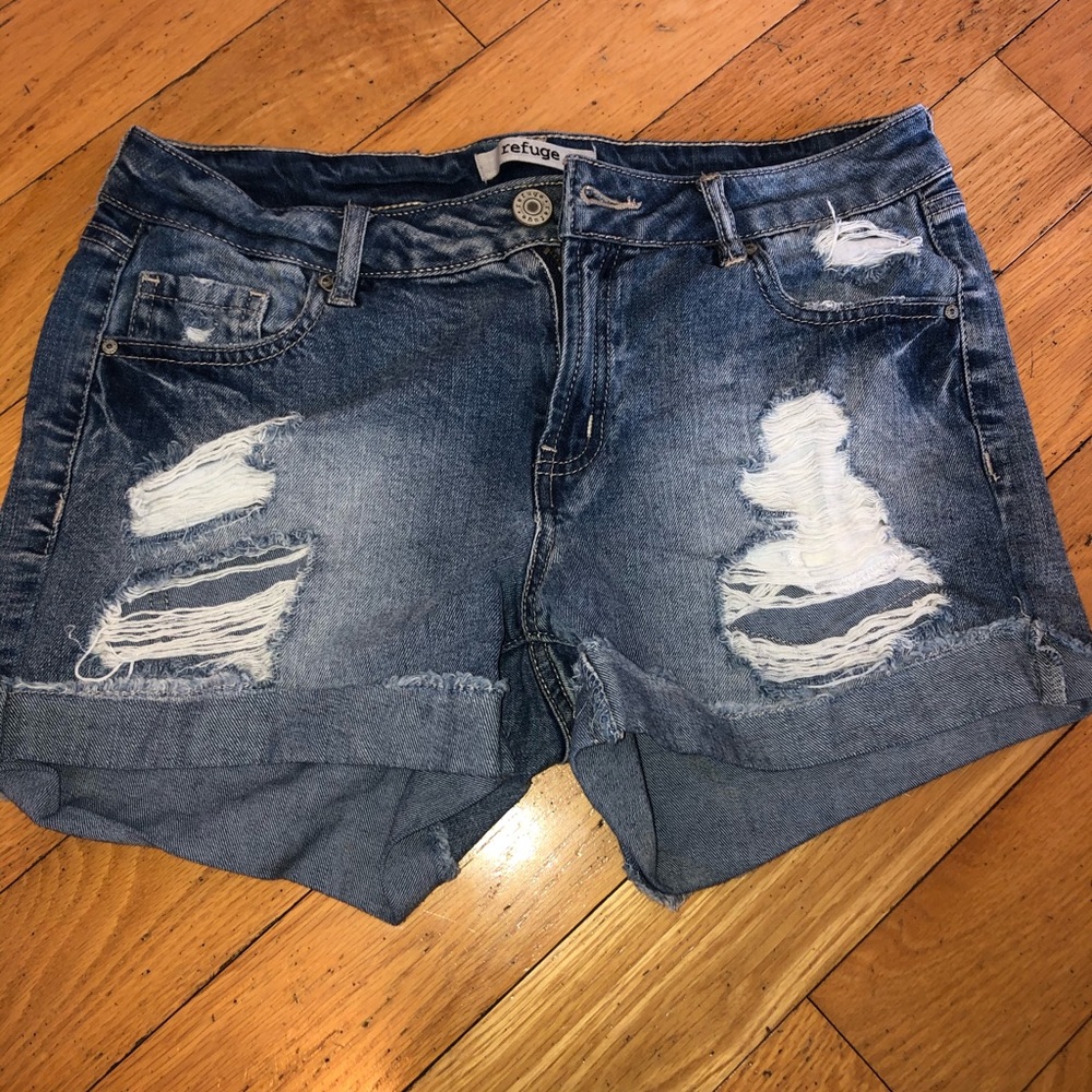 Charlotte ruse flame painted shorts